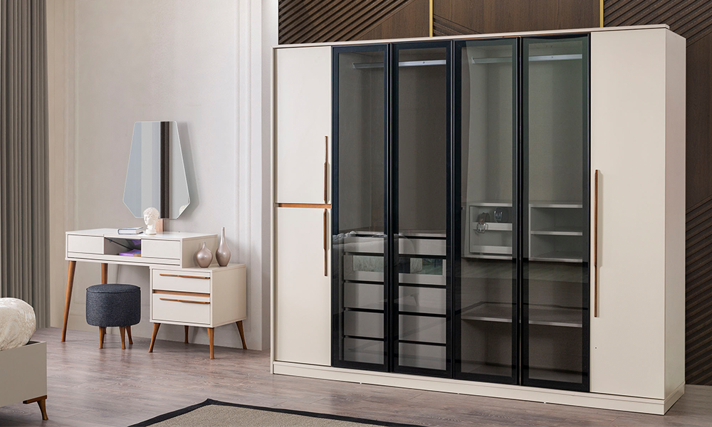 liva modern bazali 6 kapakli yatak odasi takimi