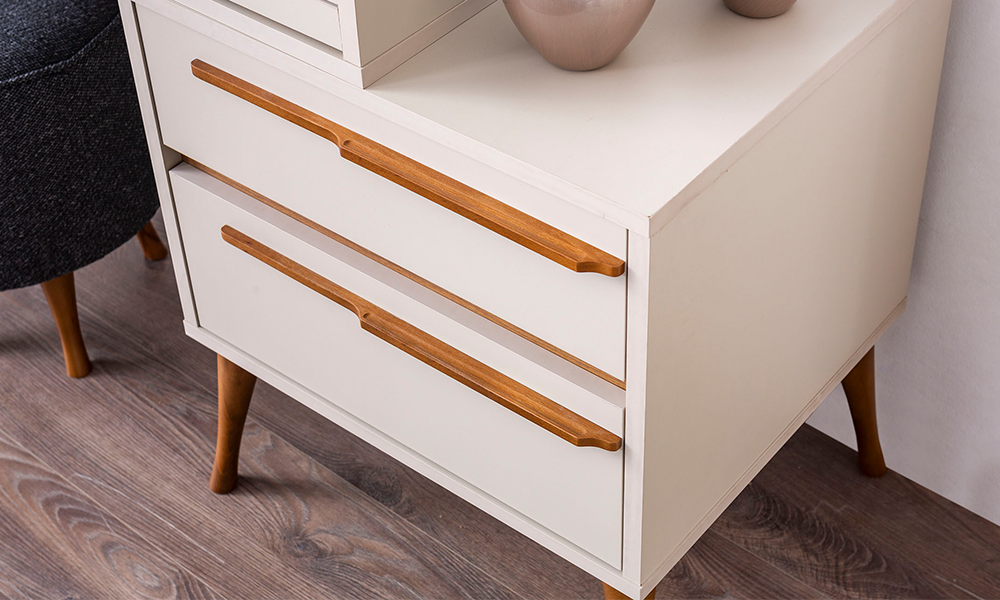 liva modern ahsap ayakli sifonyer