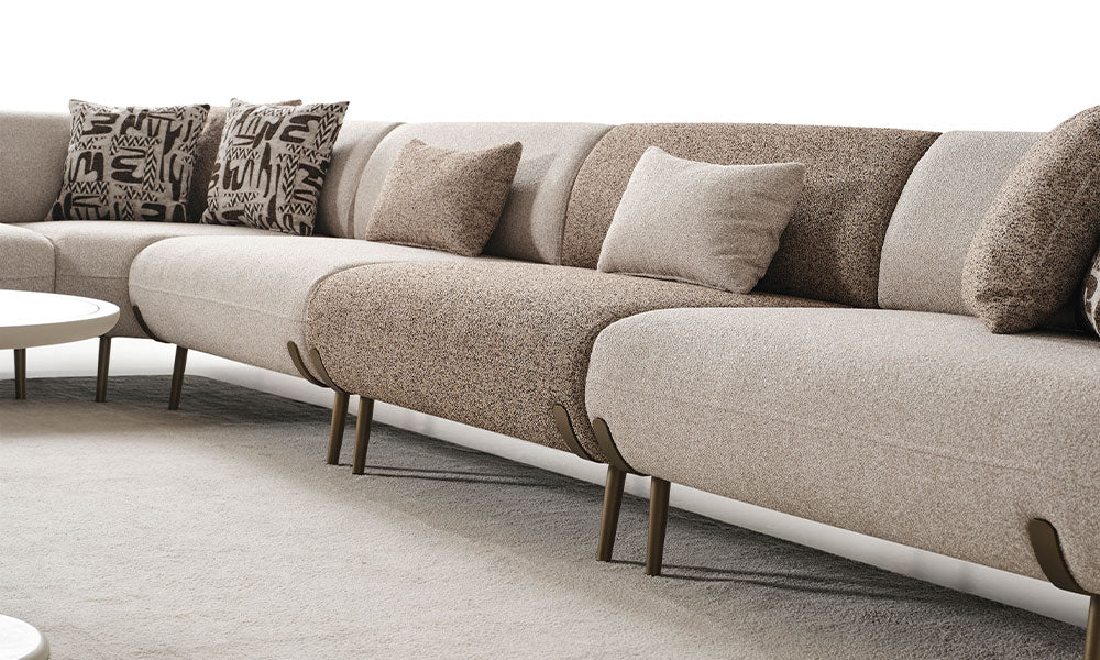 Candy Maxi Modern Yataklı Köşe Koltuk Takımı (375 x 435 cm)