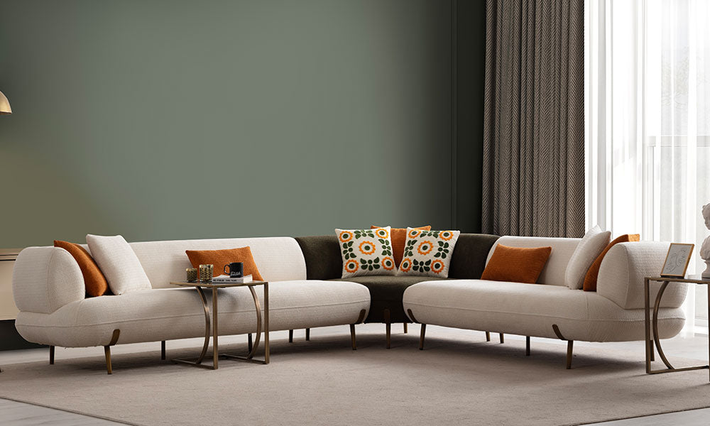 Candy Modern Mini Köşe Koltuk Takımı (330 x 290 cm)