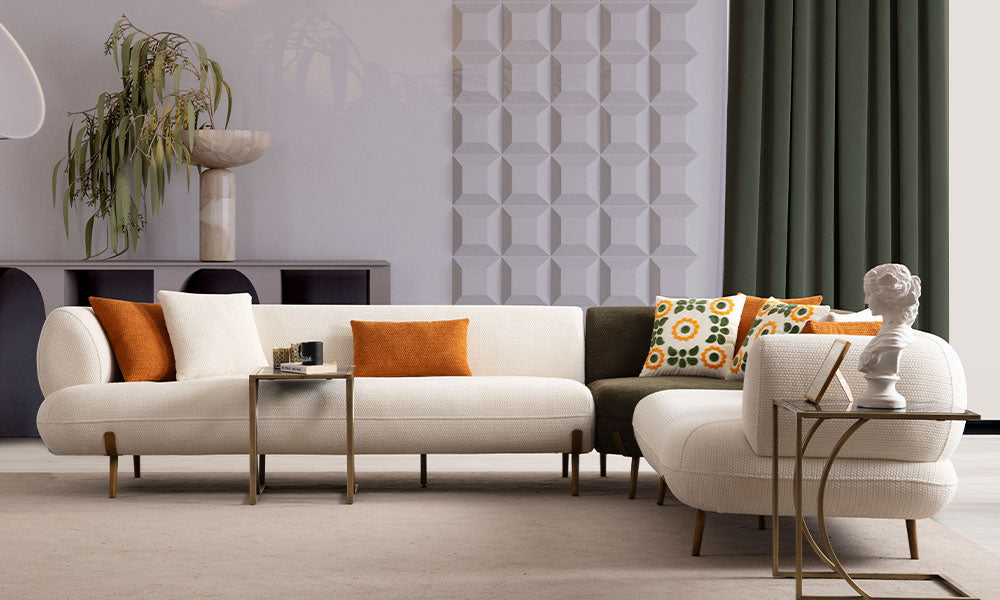 Candy Modern Mini Köşe Koltuk Takımı (330 x 290 cm)