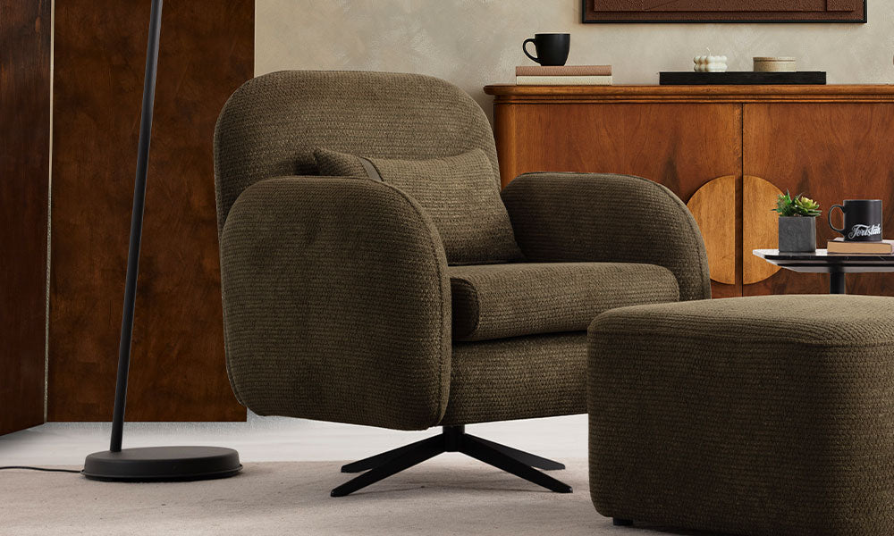 Candy Yeşil Modern Berjer