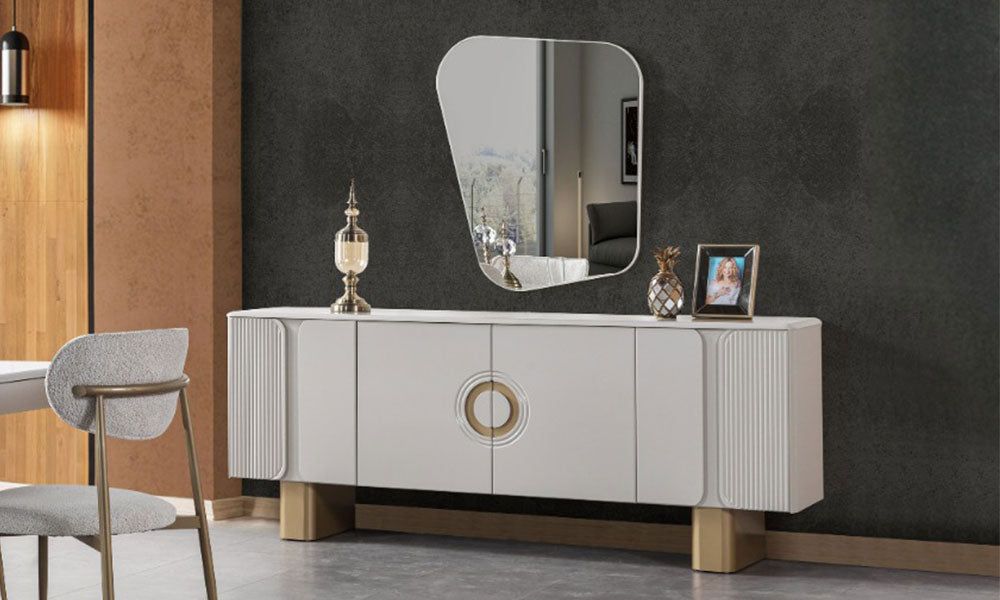 gold ve cnc detaylı inegöl konsolu