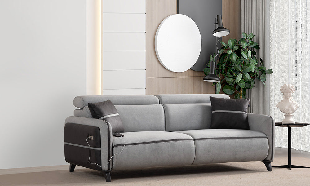 delhi motorlu uclu koltuk