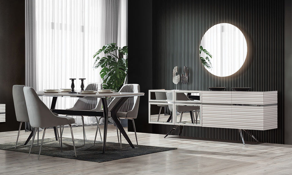 dolunay yemek odasi takimi