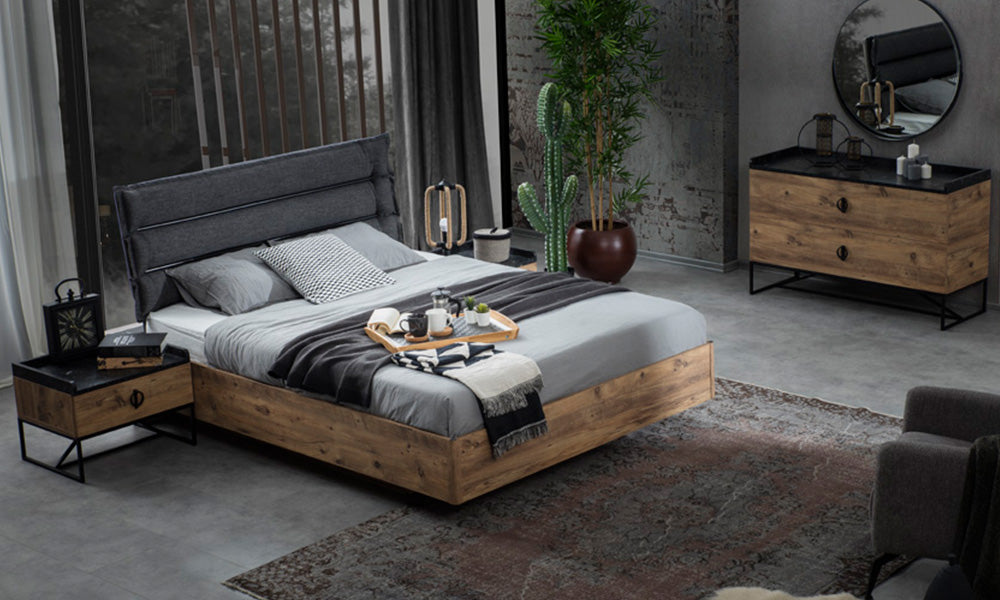 loft yatak odasi takimi