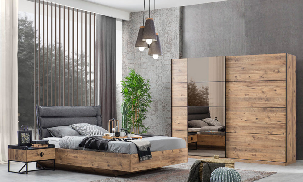 loft yatak odasi takimi