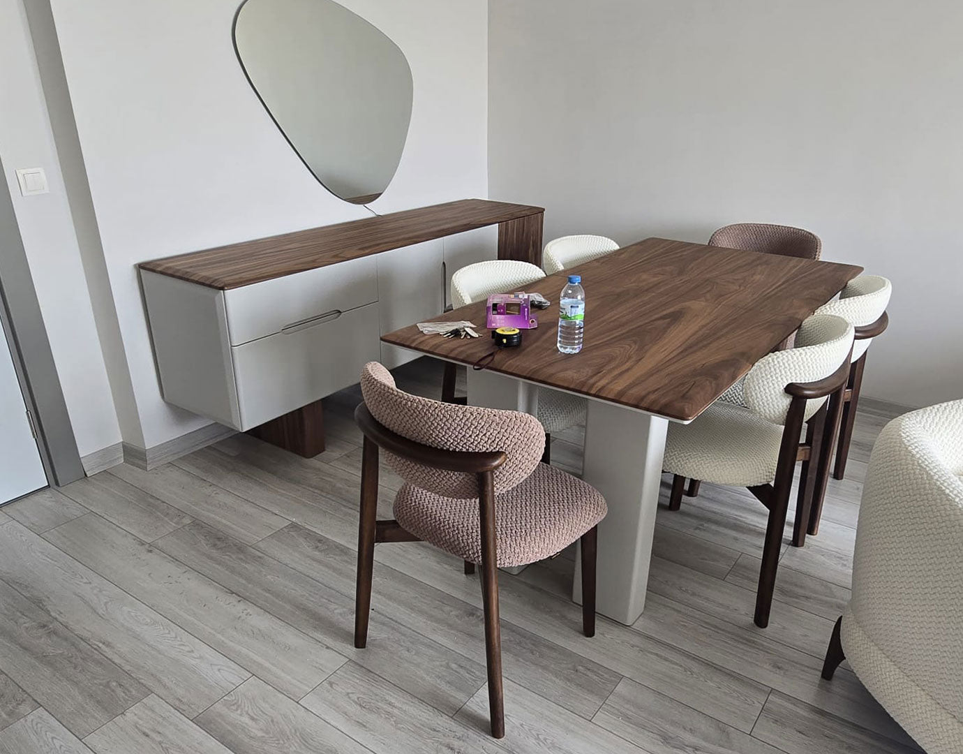 lotus yemek odası takımı müşteri teslimatı