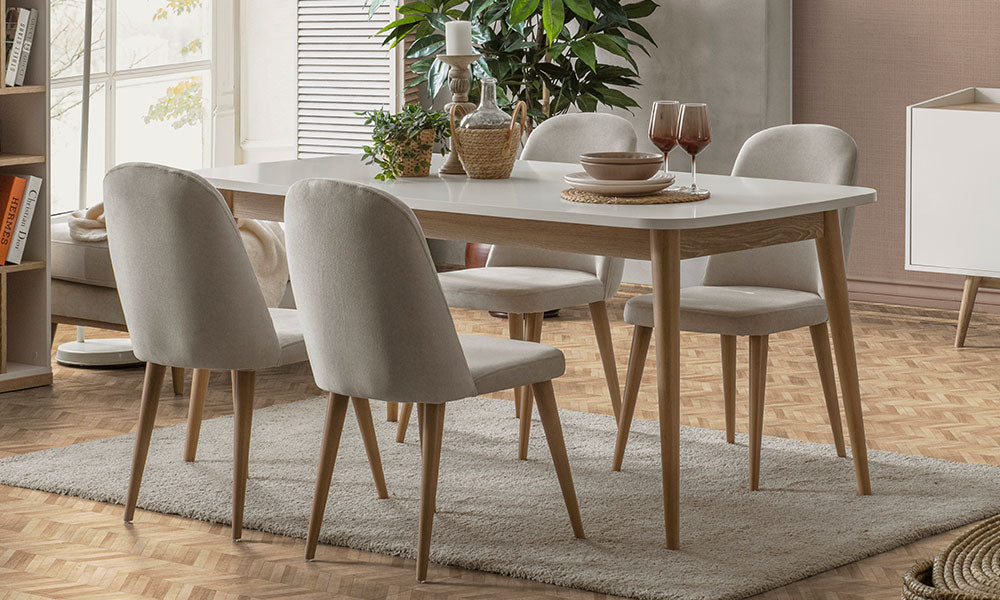 bohem yemek odasi takimi