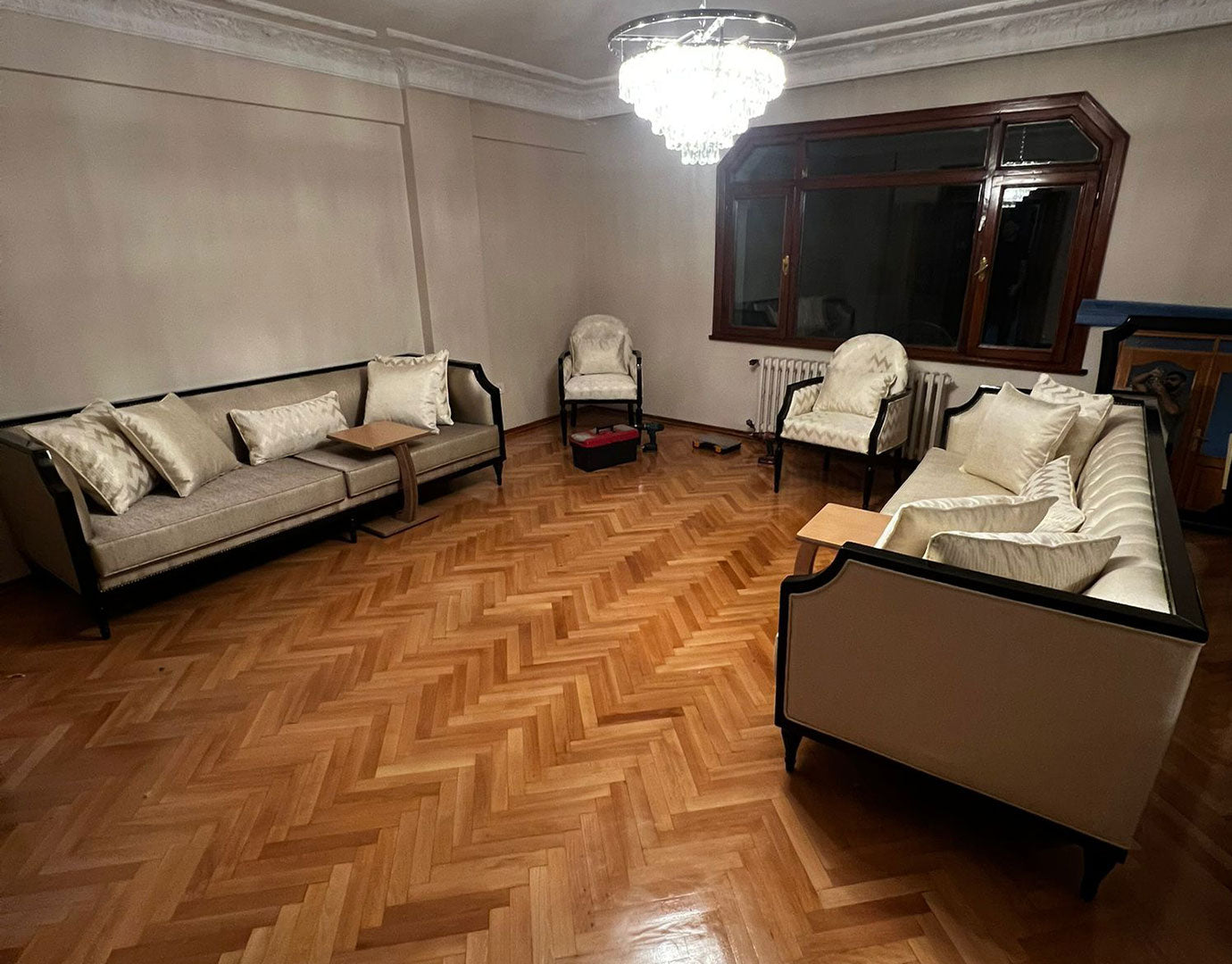 maserati art deco koltuk takımı müşteri teslimatı