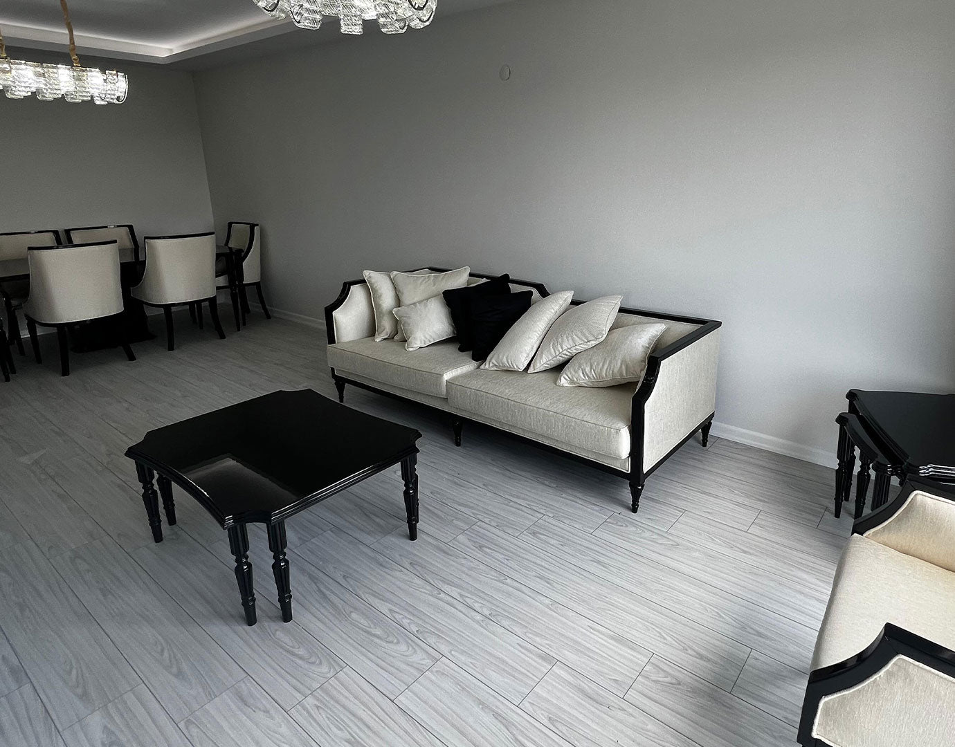 maserati art deco koltuk takımı müşteri teslimatı