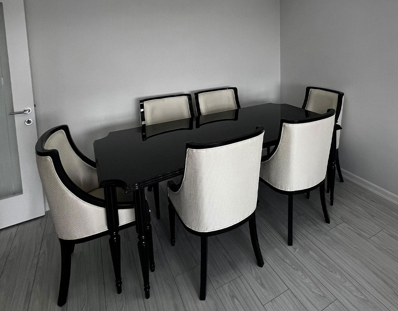 maserati art deco yemek odası takımı müşteri teslimatı