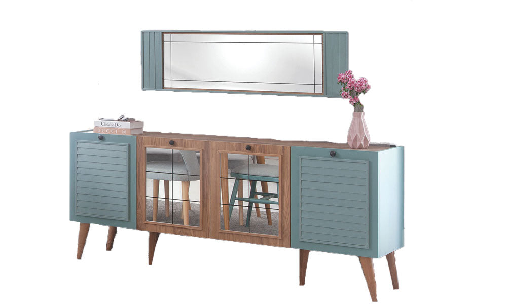 Verona Modern Sabit Yemek Odası Takımı - 2