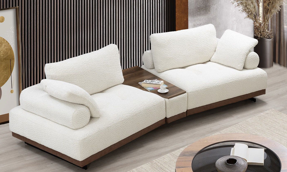 Nirvana modern üçlü koltuk cephe tasarımı; mekanizmalı geniş uzanma alanı, lobi konforu sunan oturum derinliği ve modern estetik hatlar.