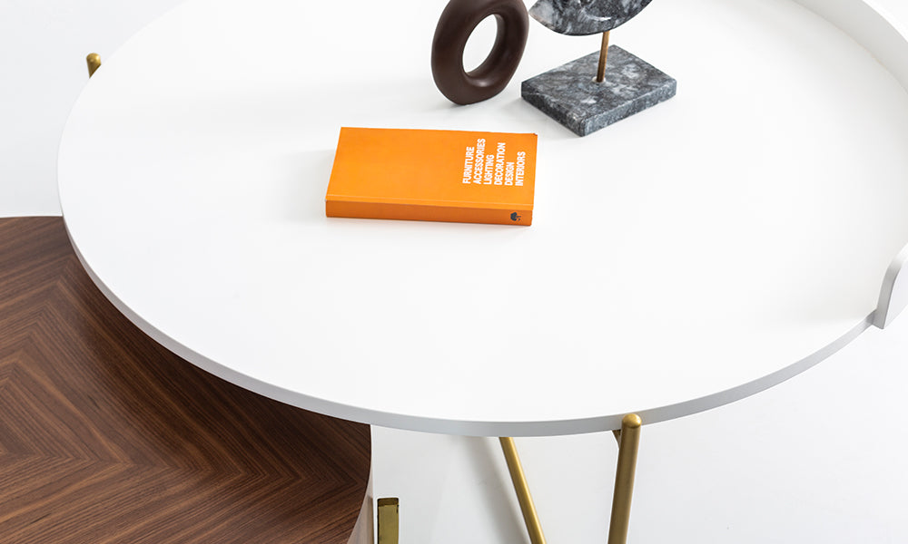 pera 2li yuvarlak orta sehpa