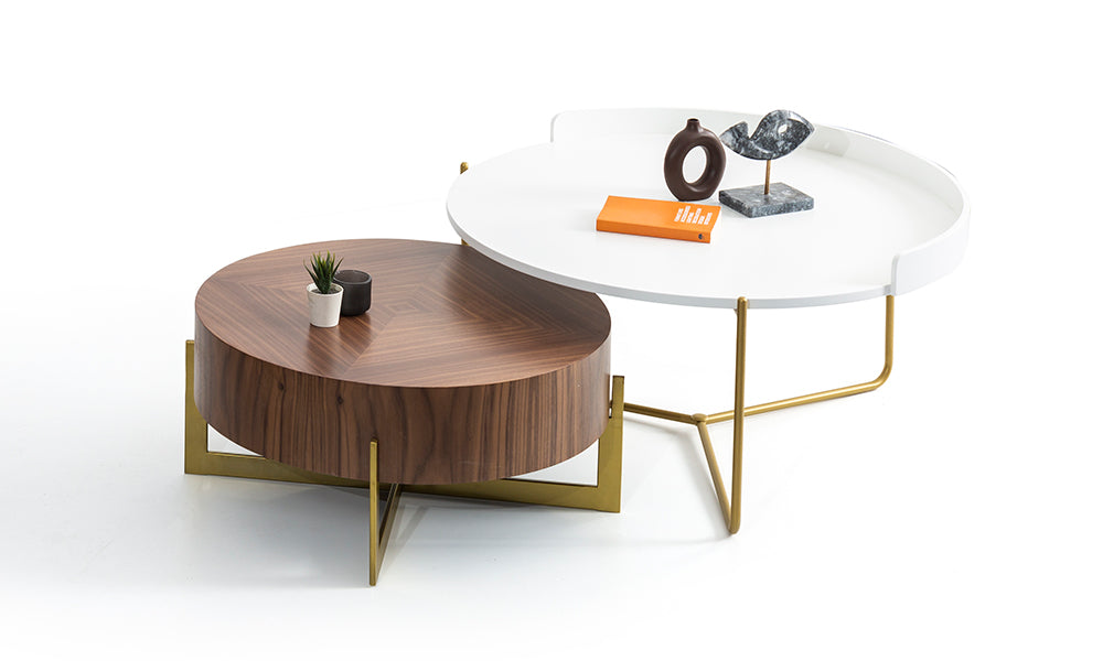 pera 2li yuvarlak orta sehpa