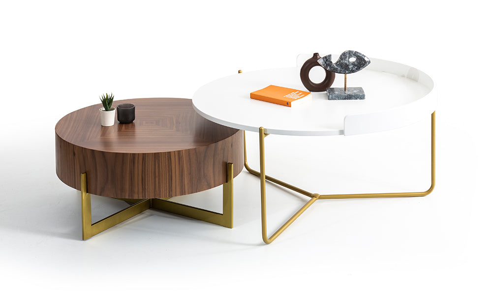 pera 2li yuvarlak orta sehpa