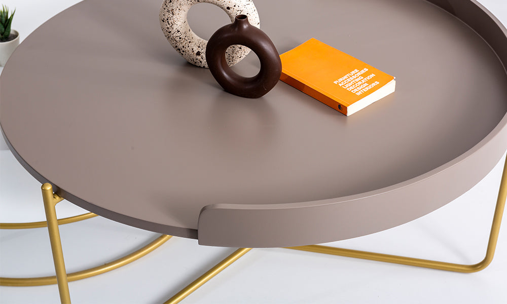 pera 2li yuvarlak orta sehpa