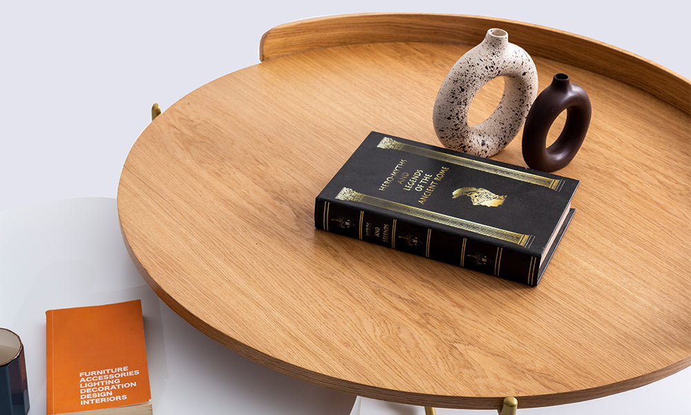 pera 2li yuvarlak orta sehpa