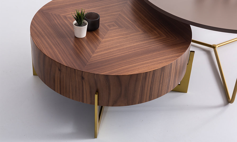 pera 2li yuvarlak orta sehpa