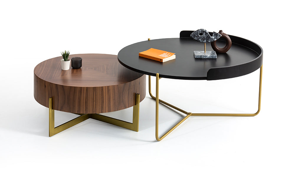 pera 2li yuvarlak orta sehpa