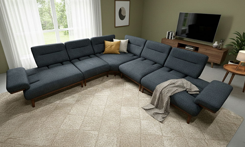 Safir Modern Köşe Koltuk Takımı