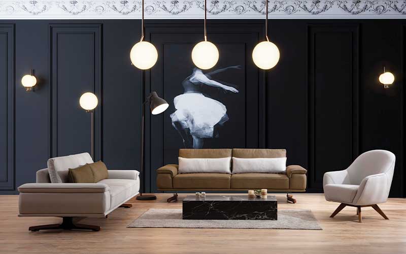 diva modern sirt mekanizmali koltuk takimi