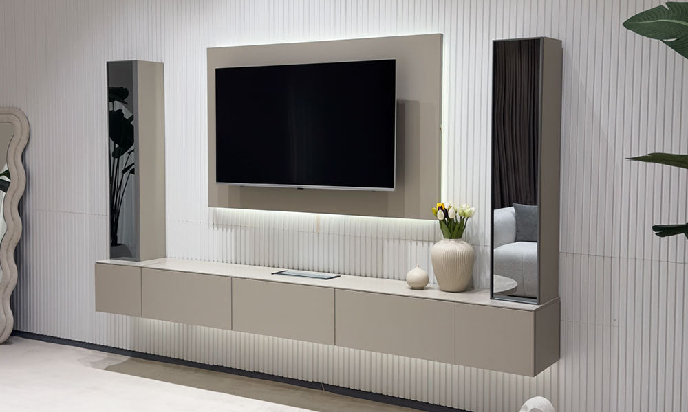 Uçan Tv Ünitesi (Kumtaşı)