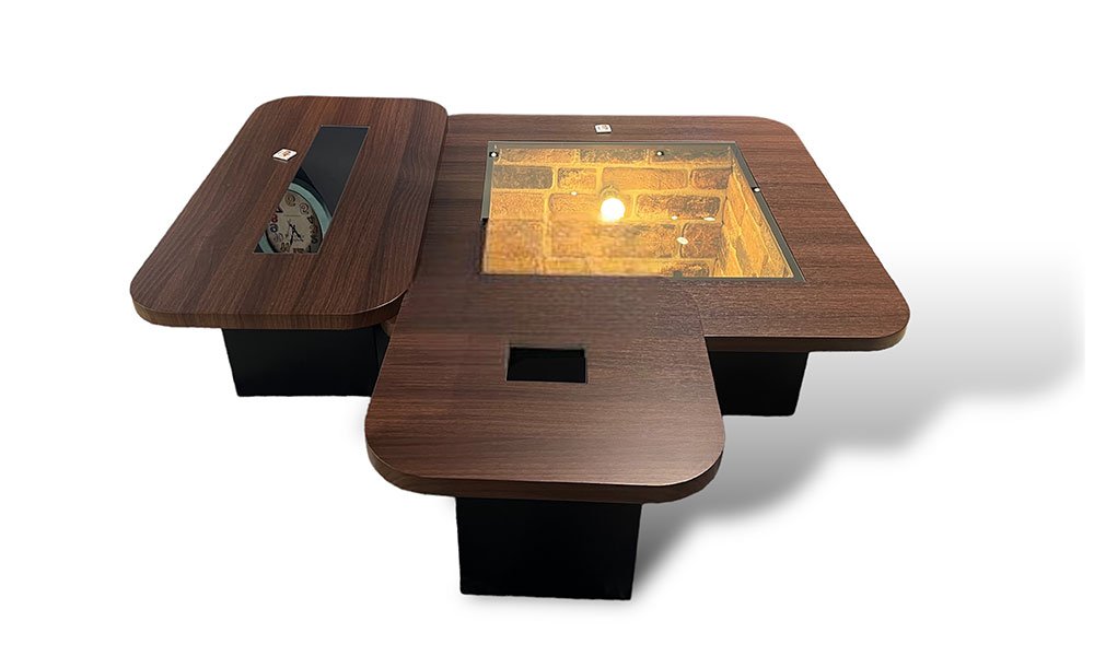 venoza uc boyutlu sonsuz orta sehpa