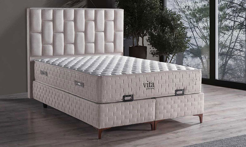 Vita Baza Başlık Yatak Set