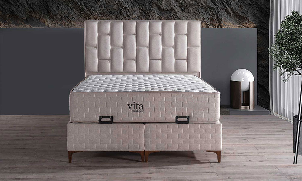 Vita Baza Başlık Yatak Set