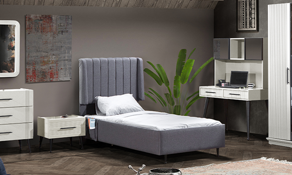 asil krem modern 4 kapakli genc odasi takimi