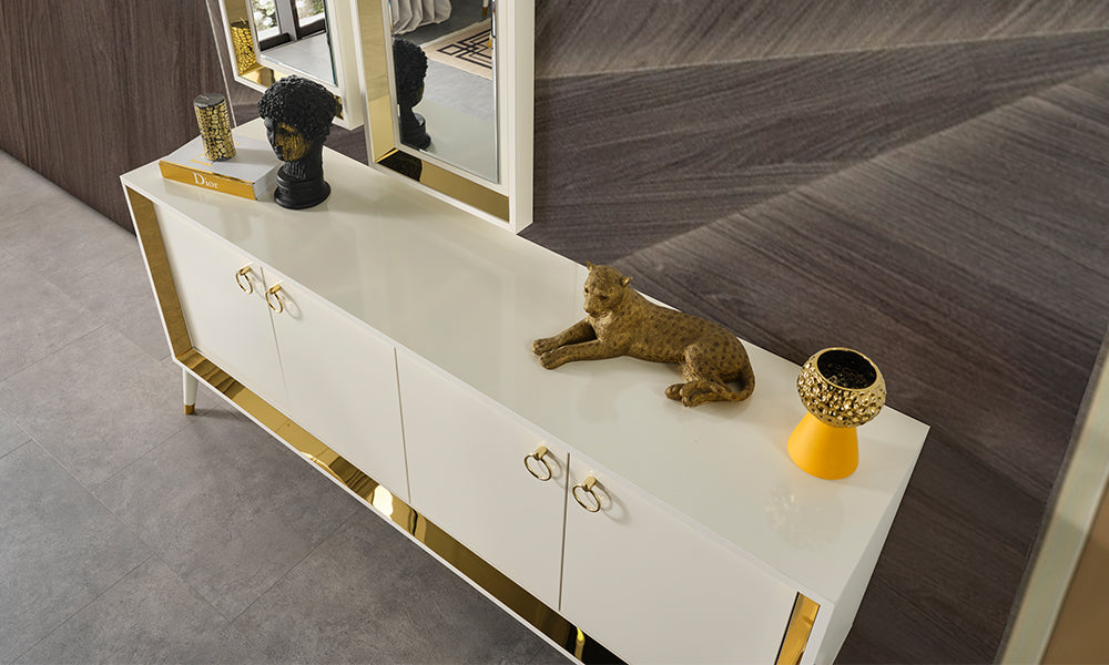 yaren gold yemek odasi takimi