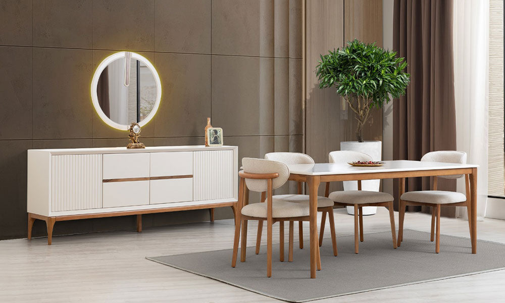 Medrano Modern Yemek Odası Takımı