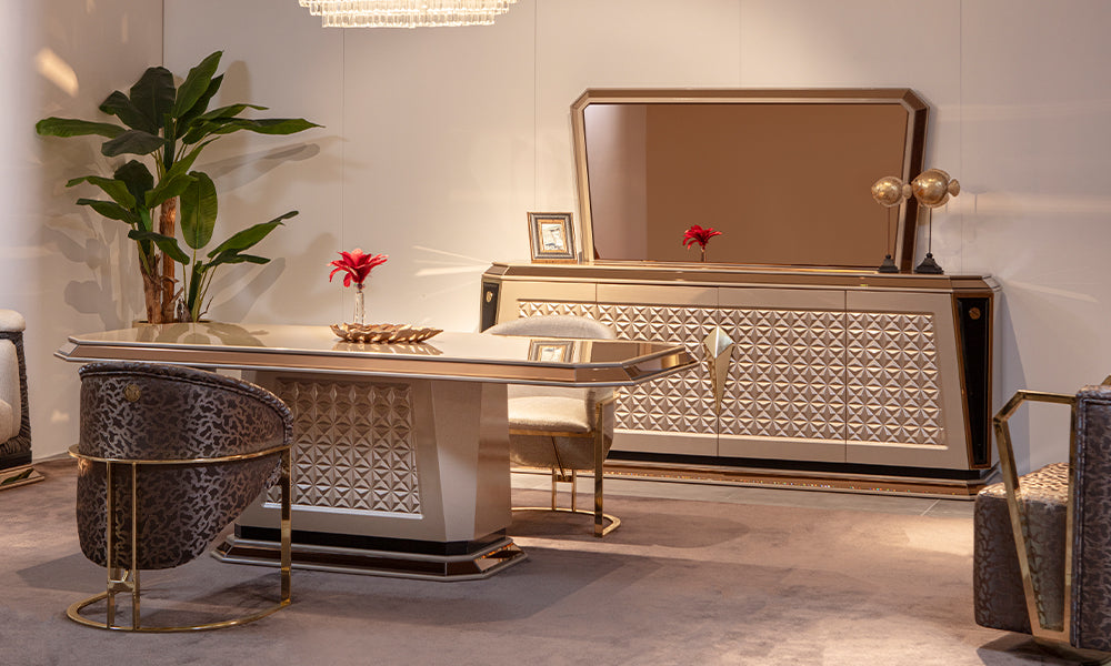 Diora Luxury Yemek Odası Takımı | Yemek Odası Modelleri
