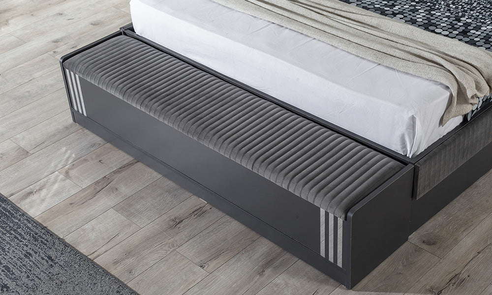 Alya Modern Gri Bench