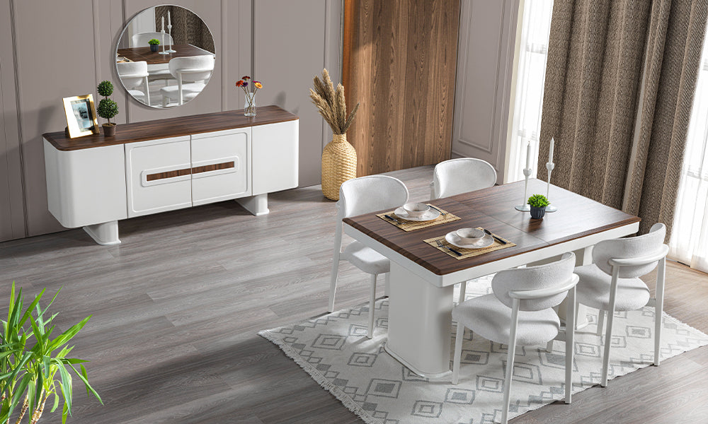 Venedik Modern Yemek Odası Takımı | Yemek Odası Modelleri