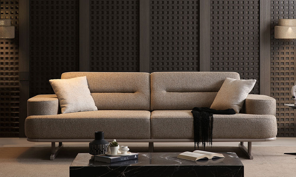 Soft Modern Üçlü Koltuk
