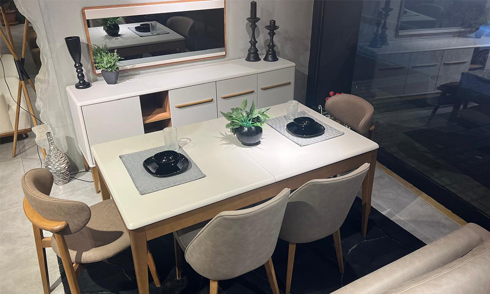 Monza Modern Yemek Odası Takımı | Yemek Odası Modelleri