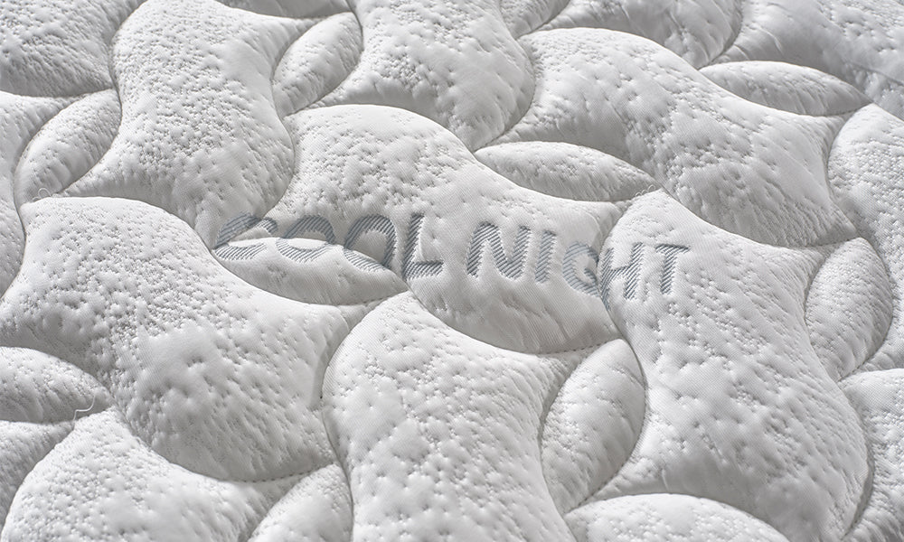 Bentley Mattress Modern Yatak Cool Night nefes alabilen örme kumaş detayı