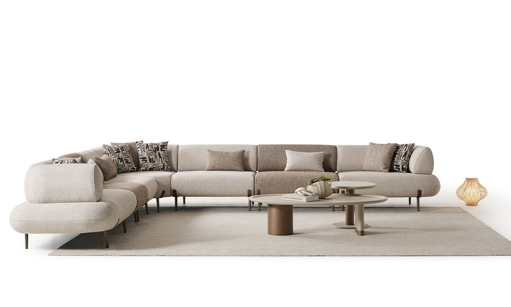 Candy Maxi Modern Yataklı Köşe Koltuk Takımı (375 x 435 cm)