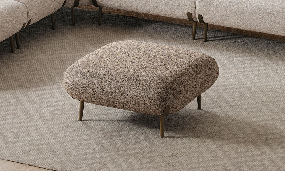 Candy Modern Metal Ayaklı Puf