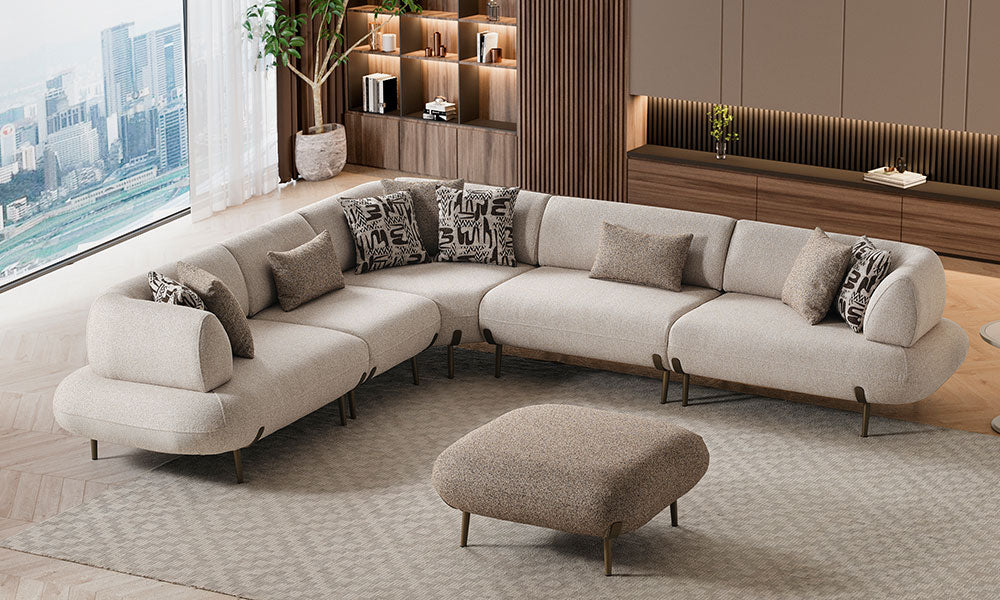 Candy Modern Yataklı Köşe Koltuk Takımı