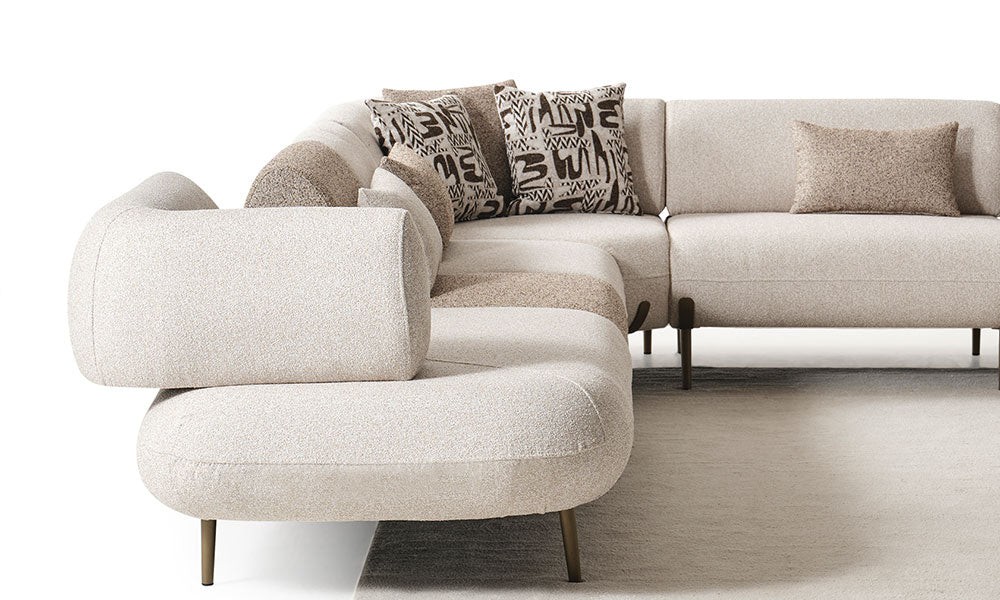 Candy Modern Yataklı U Köşe Koltuk Takımı