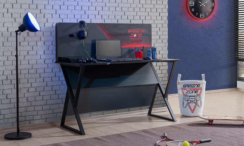 Gaming Zone Modern 2 Kapaklı Genç Odası Takımı