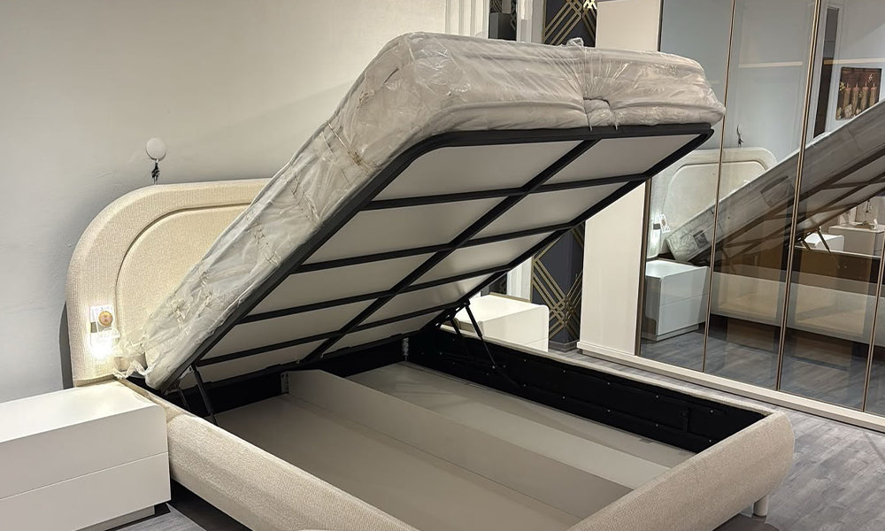 Kristal Modern Karyola bazalı görüntüsü