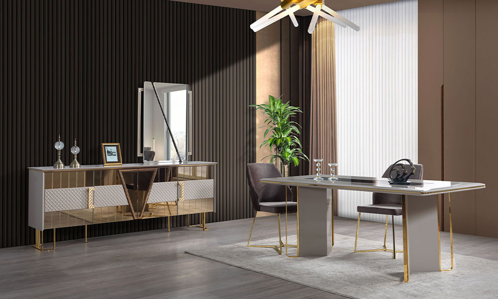 Nisara Luxury Yemek Odası Takımı