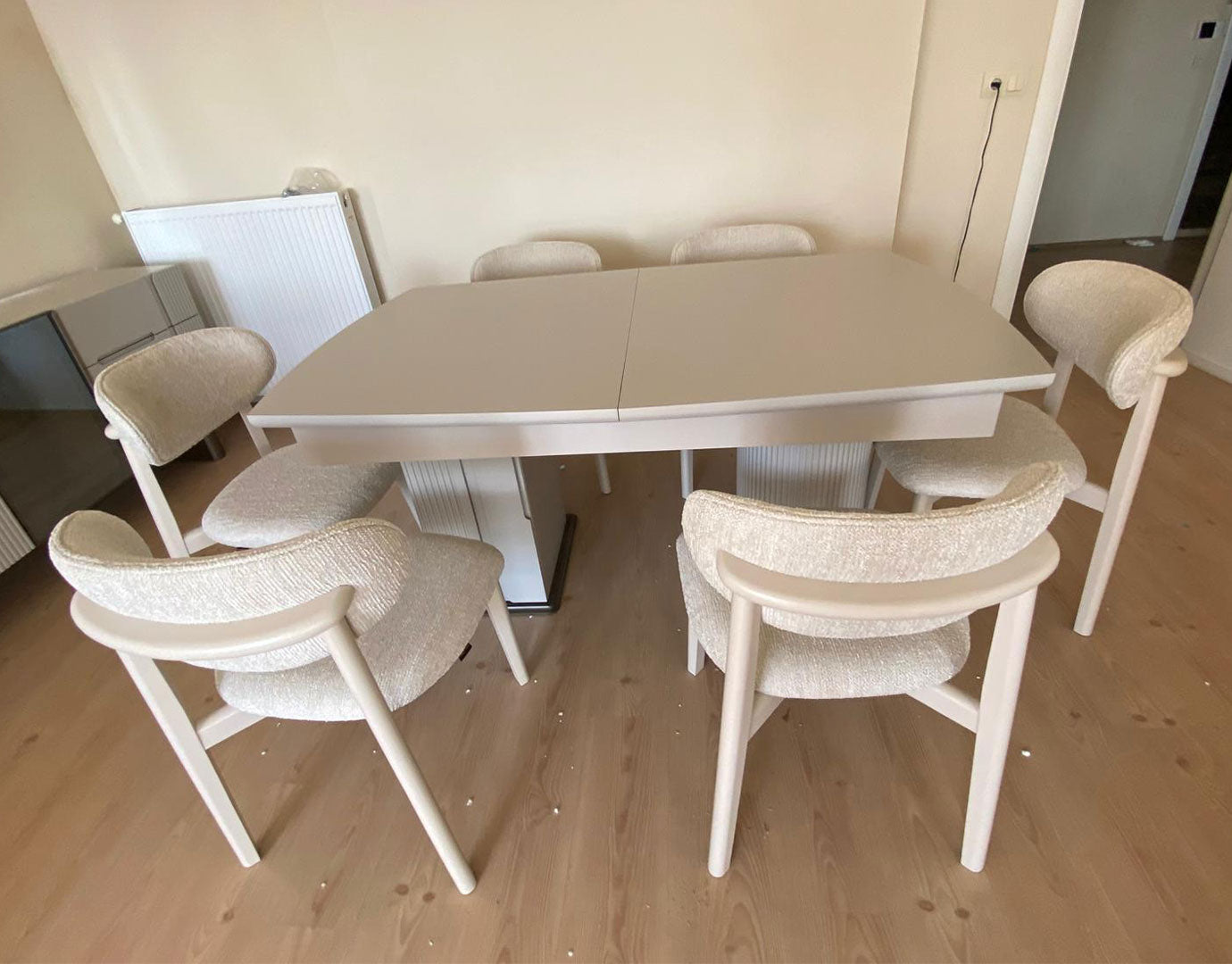 nova yemek odası takımı müşteri teslimatı