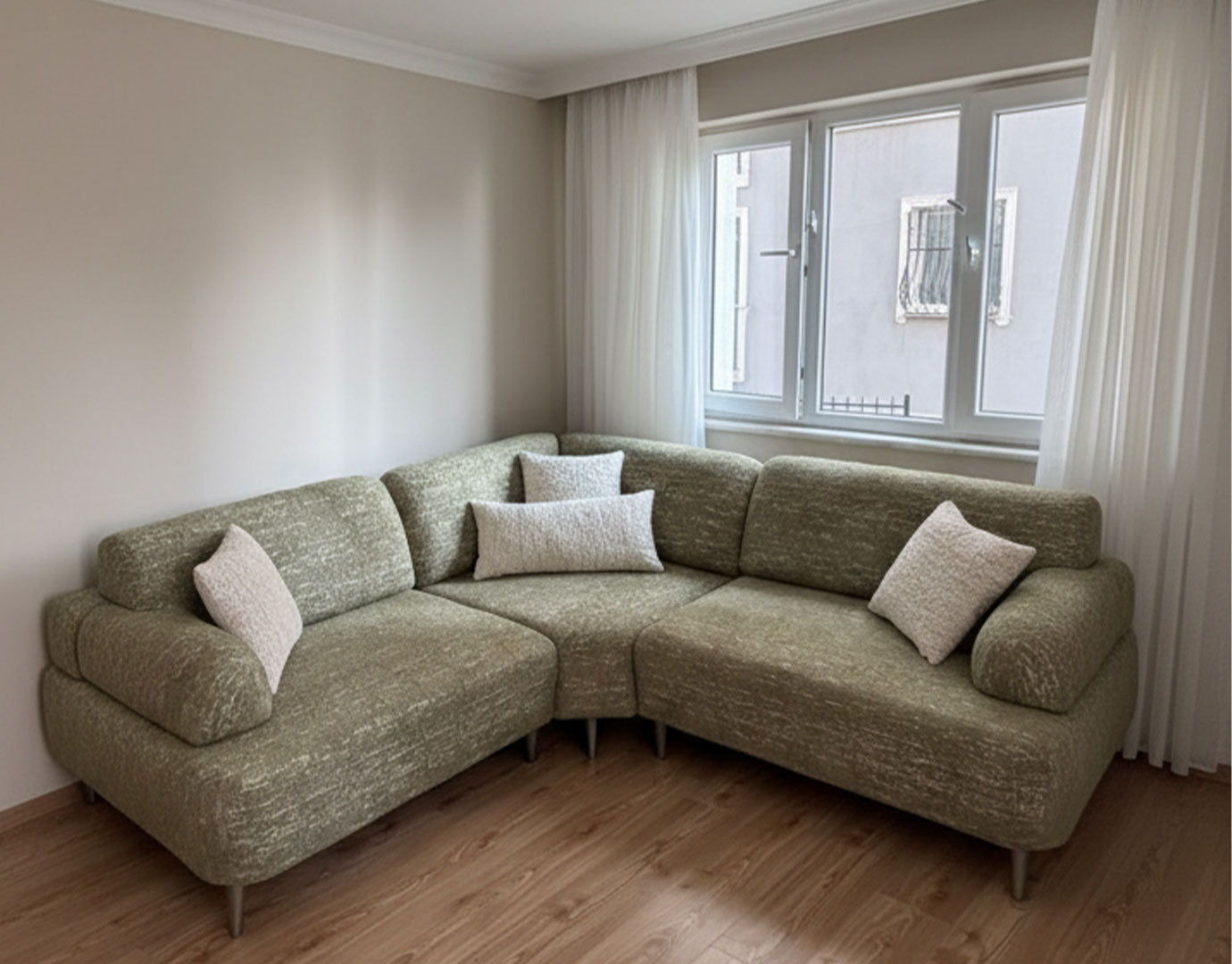 osaka köşe koltuk takımı müşteri teslimatı