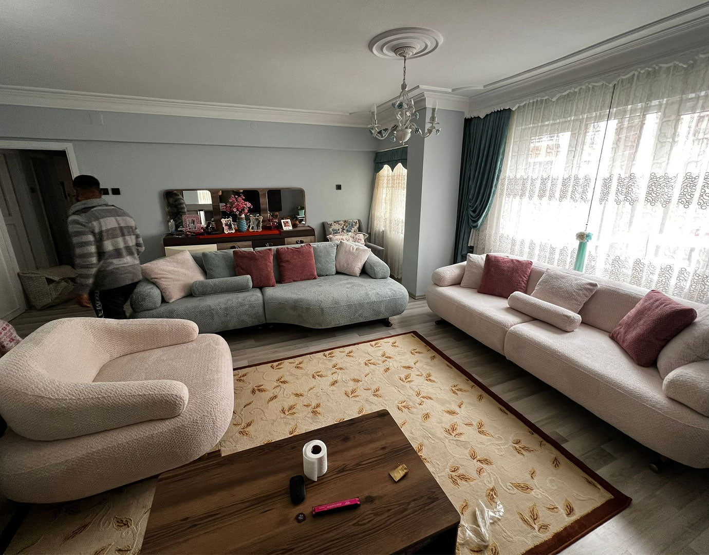 veneto modern koltuk takımı müşteri teslimatı